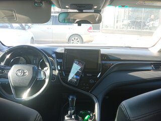 2022 Toyota Camry VIII (XV70) Рестайлинг, белый, 2300000 рублей, вид 5