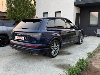 2019 Audi Q7 II (4M), синий, 4650000 рублей, вид 4