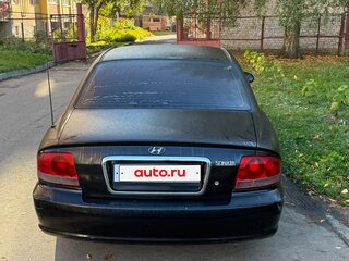 2007 Hyundai Sonata ТагАЗ IV (EF) Рестайлинг, чёрный, 215000 рублей, вид 2