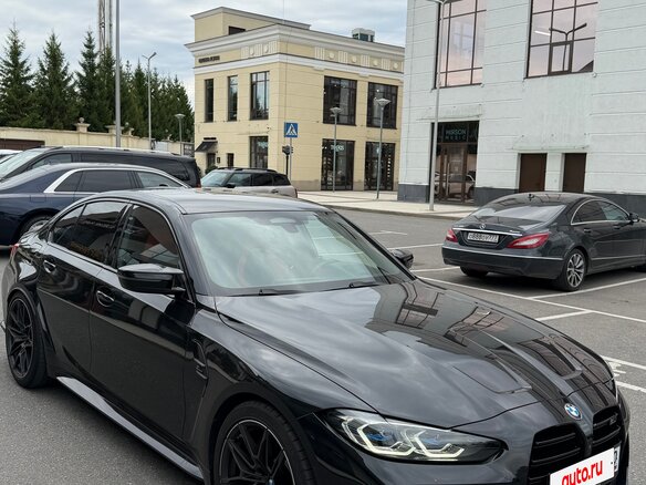 2021 BMW M3 Competition Package VI (G80), чёрный, 8500000 рублей - вид 2