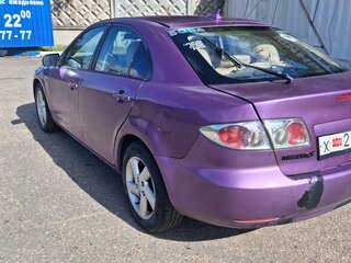 2002 Mazda 6 I (GG), фиолетовый, 199000 рублей, вид 2