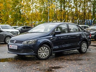 2014 Volkswagen Polo V, синий, 880000 рублей, вид 1