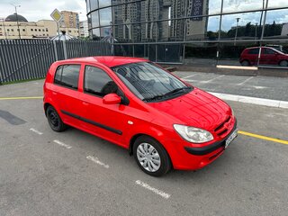 2007 Hyundai Getz I Рестайлинг, красный, 500000 рублей, вид 5