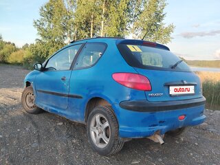 1999 Peugeot 206, синий, 60000 рублей, вид 4