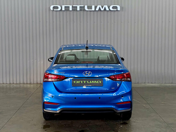 2020 Hyundai Solaris II, синий, 1527000 рублей - вид 5