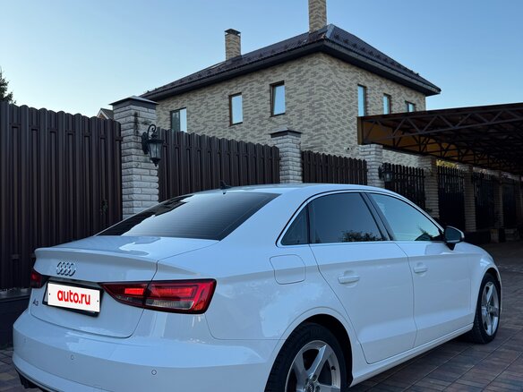 2019 Audi A3 III (8V) Рестайлинг, белый, 2550000 рублей - вид 7