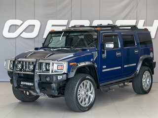 2007 Hummer H2 I, синий, 2670000 рублей, вид 3