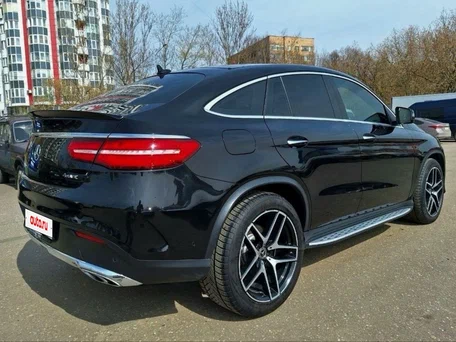 2017 Mercedes-Benz GLE Coupe 400 I (C292), чёрный, 4230000 рублей, вид 4
