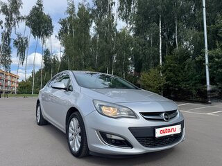 2013 Opel Astra J Рестайлинг, серебристый, 540000 рублей, вид 3