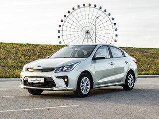 2019 Kia Rio IV, бежевый, 1450000 рублей, вид 1
