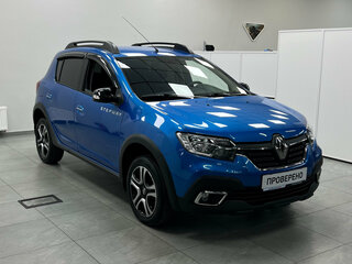 2019 Renault Sandero Stepway II Рестайлинг, синий, 1090000 рублей, вид 3