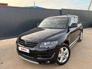 2007 Volkswagen Touareg I, чёрный, 1450000 рублей, вид 1