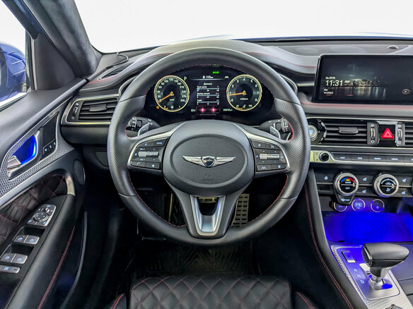 2022 Genesis G70 I Рестайлинг, синий, 4000000 рублей - вид 22