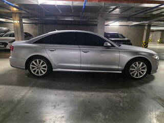 2016 Audi A6 IV (C7) Рестайлинг, серебристый, 2400000 рублей, вид 5
