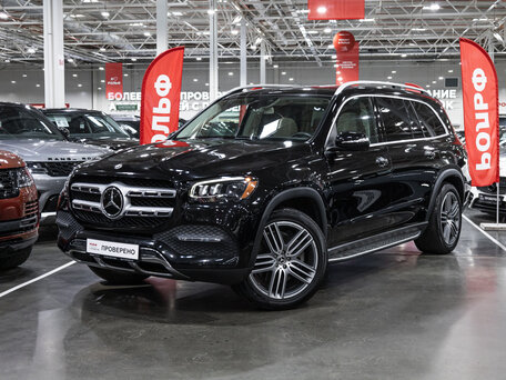 2019 Mercedes-Benz GLS 450 II (X167), чёрный, 6990000 рублей, вид 1