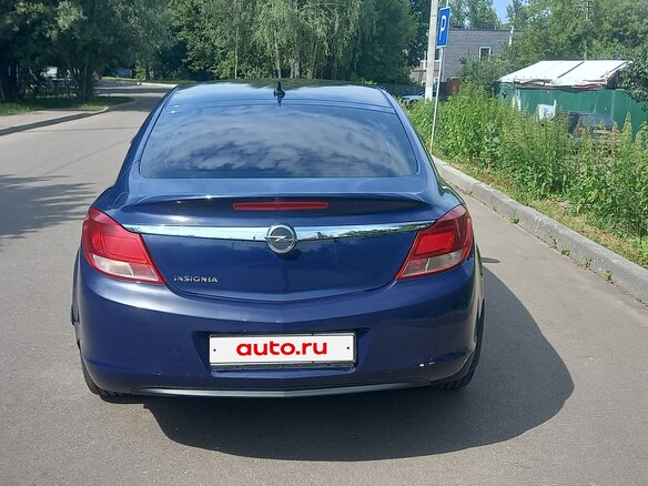 2011 Opel Insignia I, синий, 860000 рублей - вид 4