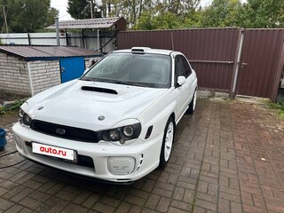 2001 Subaru Impreza WRX II, белый, 700000 рублей, вид 2