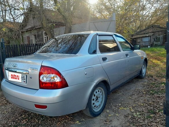 2010 Lada (ВАЗ) Priora I, серебристый, 255000 рублей - вид 4