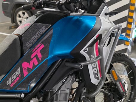 2024 CFMoto 450MT Touring, голубой, 699000 рублей, вид 3