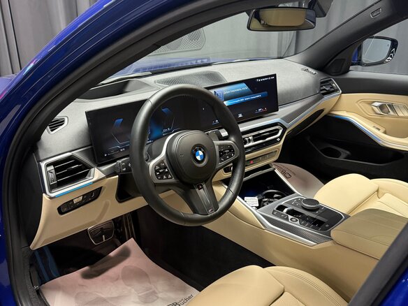 2023 BMW 3 серии 320i VII (G2x) Рестайлинг, синий, 4800000 рублей - вид 8