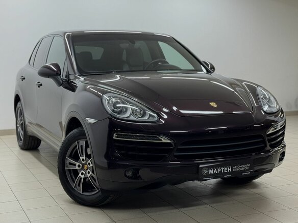 2012 Porsche Cayenne Diesel II (958), фиолетовый, 2398000 рублей - вид 2