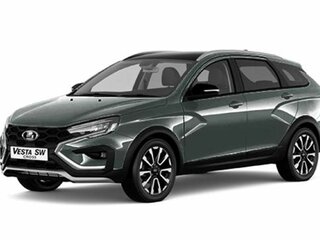 2026 Lada (ВАЗ) Vesta SW Cross I Рестайлинг (NG), серый, 2098938 рублей, вид 1