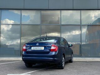 2014 Skoda Rapid Green Tec I, синий, 557000 рублей, вид 4