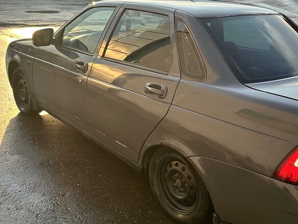 2008 Lada (ВАЗ) Priora I, серый, 250000 рублей - вид 6