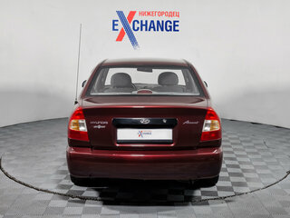 2008 Hyundai Accent ТагАЗ II, красный, 314000 рублей, вид 5