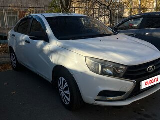 2016 Lada (ВАЗ) Vesta I, белый, 535000 рублей, вид 2