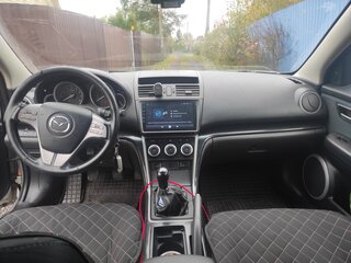 2007 Mazda 6 II (GH), серебристый, 550000 рублей, вид 1