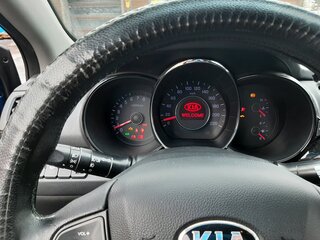 2013 Kia Rio 4-speed III, синий, 920000 рублей, вид 3