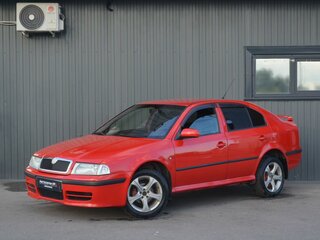 2007 Skoda Octavia I (A4) Рестайлинг, красный, 439999 рублей, вид 1