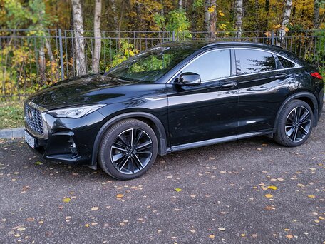 2021 Infiniti QX55, чёрный, 3550000 рублей, вид 4