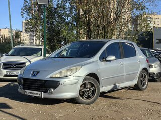 2007 Peugeot 307 I Рестайлинг, серебристый, 299000 рублей, вид 1