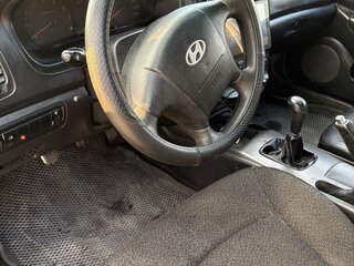 2007 Hyundai Sonata ТагАЗ IV (EF) Рестайлинг, чёрный, 250000 рублей, вид 5