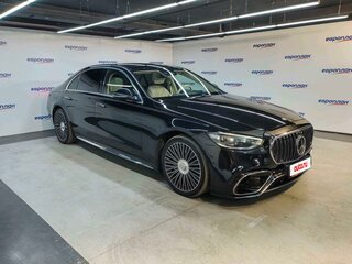 2021 Mercedes-Benz S-Класс 350 d Long 4MATIC VII (W223), чёрный, 8510780 рублей, вид 2
