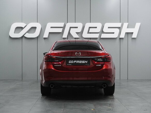 2016 Mazda 6 III (GJ) Рестайлинг, красный, 2079000 рублей - вид 3