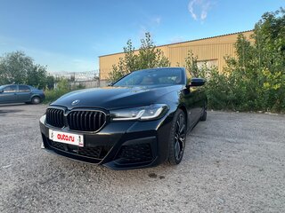 2021 BMW 5 серии 530i xDrive VII (G30/G31/G38) Рестайлинг, чёрный, 4750000 рублей, вид 2
