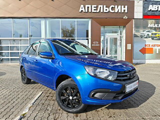 2022 Lada (ВАЗ) Granta I Рестайлинг, синий, 602960 рублей, вид 1