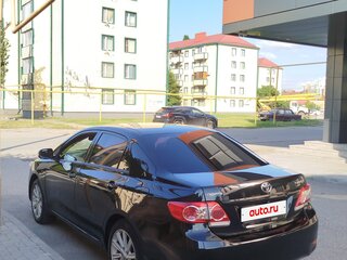 2010 Toyota Corolla X (E140, E150) Рестайлинг, чёрный, 860000 рублей, вид 5