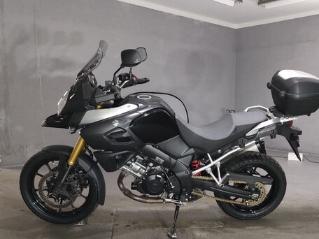 2015 Suzuki V-Strom 1000, чёрный, 550000 рублей, вид 1