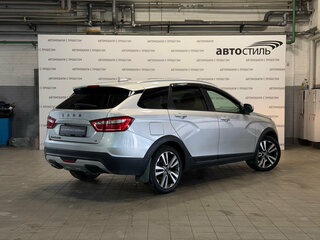 2018 Lada (ВАЗ) Vesta SW I, серебристый, 879000 рублей, вид 5