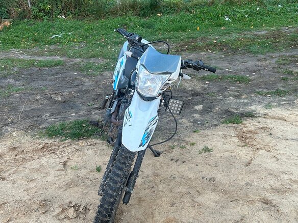 2020 Motoland CRF250 Enduro, белый, 50000 рублей - вид 4