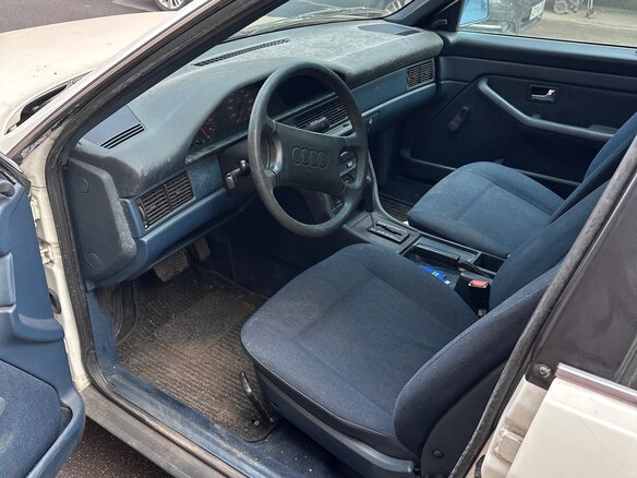 1990 Audi 100 III (C3) Рестайлинг, белый - вид 5