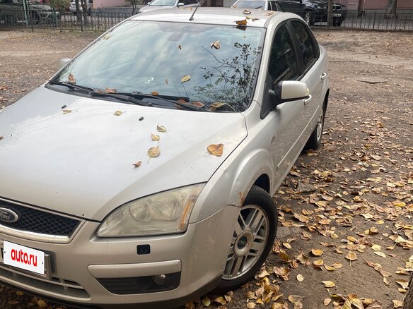 2007 Ford Focus II Рестайлинг, серебристый, 350000 рублей