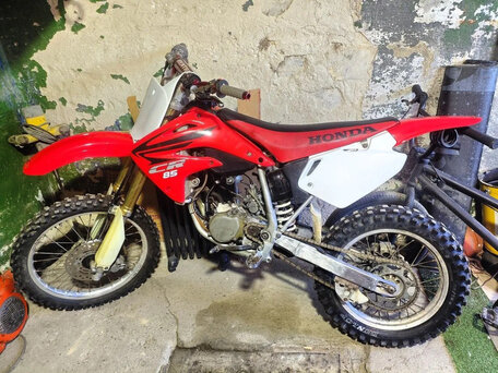 2007 Honda CR 85R, красный, 205000 рублей, вид 3