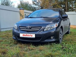 2008 Toyota Corolla X (E140, E150), чёрный, 750000 рублей, вид 1