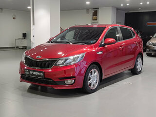 2015 Kia Rio III Рестайлинг, красный, 997000 рублей, вид 1