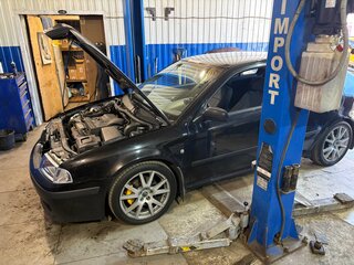 2007 Skoda Octavia I (A4) Рестайлинг, чёрный, 650000 рублей, вид 2